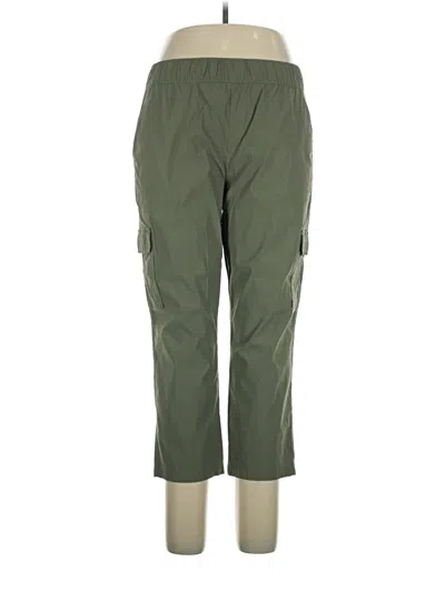 Pre-owned Eddie Bauer Cargo Pants In Green
