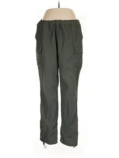 Pre-owned Eddie Bauer Cargo Pants In Green