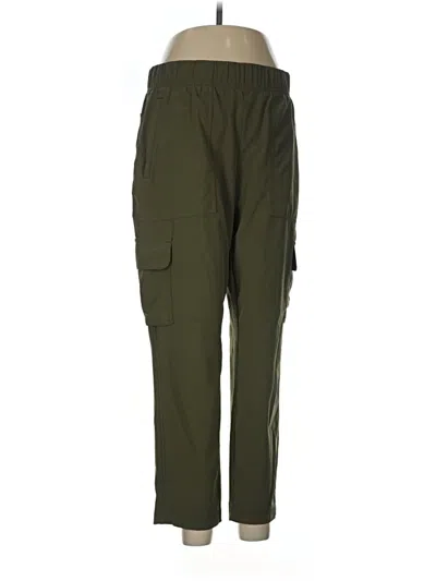 Pre-owned Eddie Bauer Cargo Pants In Green