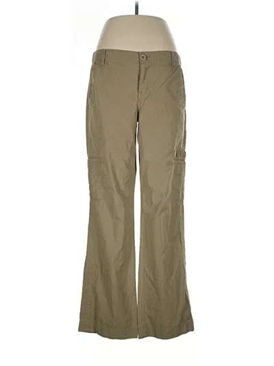 Pre-owned Eddie Bauer Cargo Pants In Green