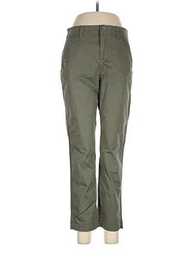 Pre-owned Eddie Bauer Cargo Pants In Green
