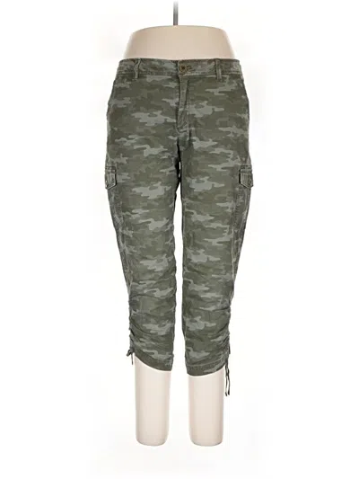 Pre-owned Eddie Bauer Cargo Pants In Green