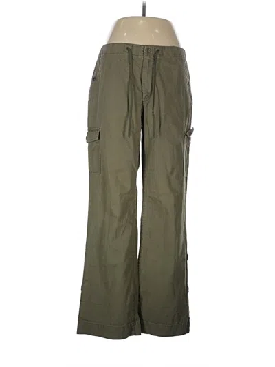 Pre-owned Eddie Bauer Cargo Pants In Green