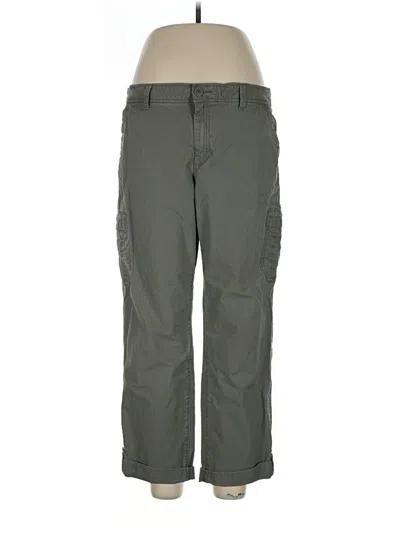 Pre-owned Eddie Bauer Cargo Pants In Green