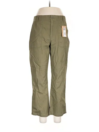 Pre-owned Eddie Bauer Cargo Pants In Green