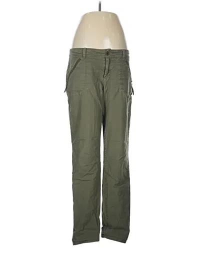 Pre-owned Eddie Bauer Cargo Pants In Green