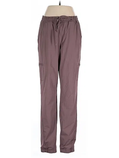 Pre-owned Eddie Bauer Cargo Pants In Purple