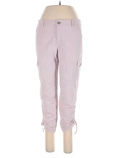 Pre-owned Eddie Bauer Cargo Pants In Purple