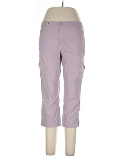 Pre-owned Eddie Bauer Cargo Pants In Purple