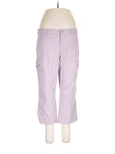 Pre-owned Eddie Bauer Cargo Pants In Purple