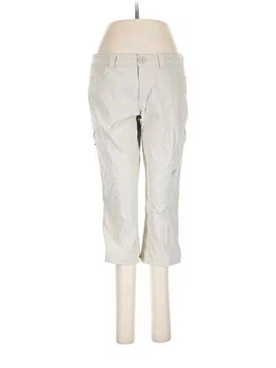 Pre-owned Eddie Bauer Cargo Pants In Silver