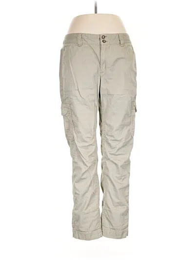 Pre-owned Eddie Bauer Cargo Pants In Tan