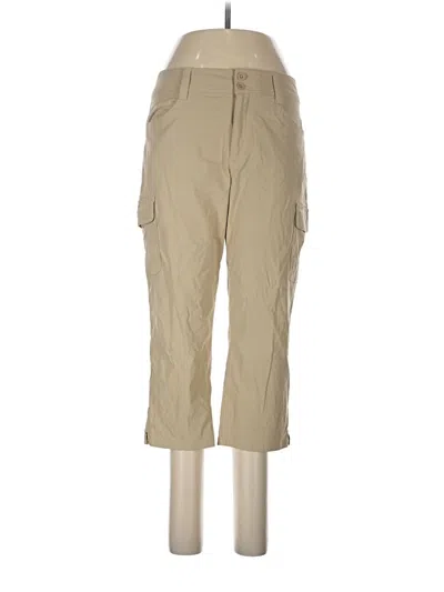 Pre-owned Eddie Bauer Cargo Pants In Tan