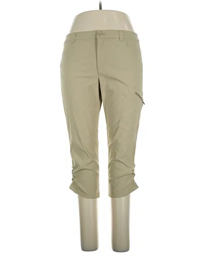 Pre-owned Eddie Bauer Cargo Pants In Tan