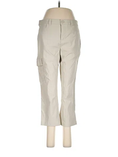 Pre-owned Eddie Bauer Cargo Pants In Tan