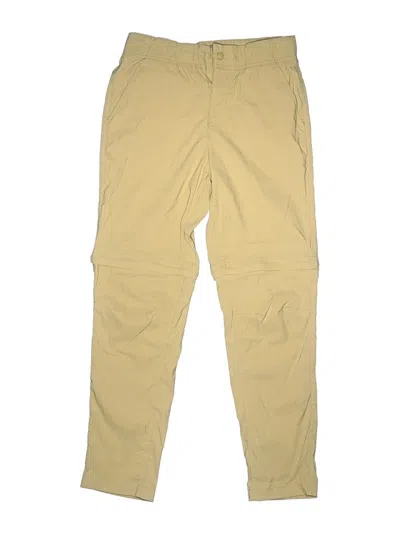 Pre-owned Eddie Bauer Kids' Cargo Pants In Tan