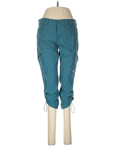 Pre-owned Eddie Bauer Cargo Pants In Teal