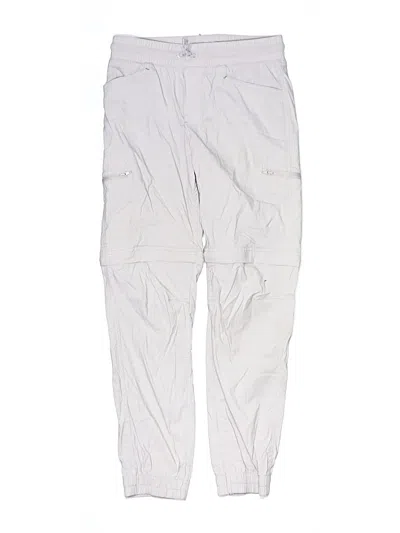 Pre-owned Eddie Bauer Kids' Cargo Pants In White