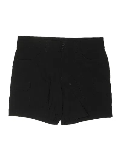 Pre-owned Eddie Bauer Cargo Shorts In Black