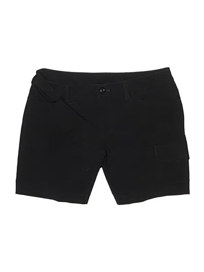 Pre-owned Eddie Bauer Cargo Shorts In Black