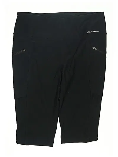 Pre-owned Eddie Bauer Cargo Shorts In Black