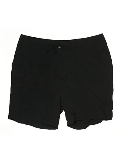 Pre-owned Eddie Bauer Cargo Shorts In Black