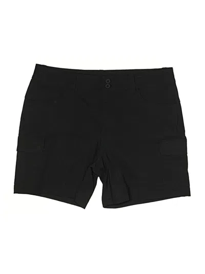 Pre-owned Eddie Bauer Cargo Shorts In Black