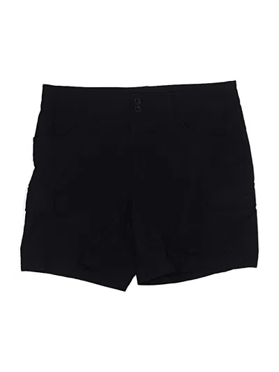 Pre-owned Eddie Bauer Cargo Shorts In Black