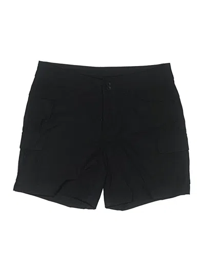 Pre-owned Eddie Bauer Cargo Shorts In Black