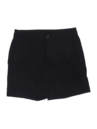 Pre-owned Eddie Bauer Cargo Shorts In Black