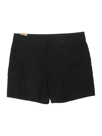 Pre-owned Eddie Bauer Cargo Shorts In Black