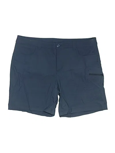 Pre-owned Eddie Bauer Cargo Shorts In Blue