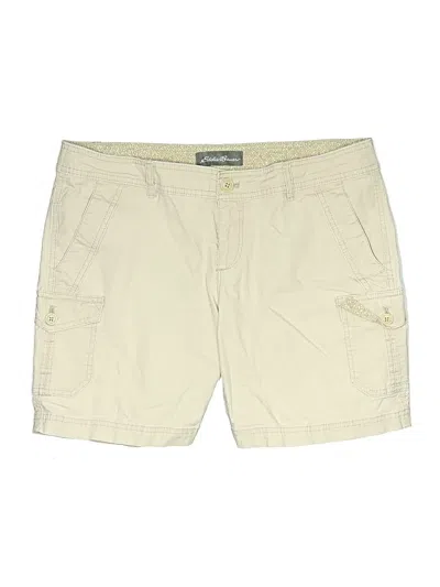 Pre-owned Eddie Bauer Cargo Shorts In Brown