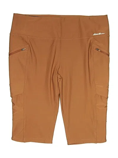 Pre-owned Eddie Bauer Cargo Shorts In Brown