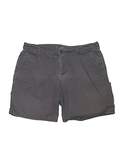 Pre-owned Eddie Bauer Cargo Shorts In Gray