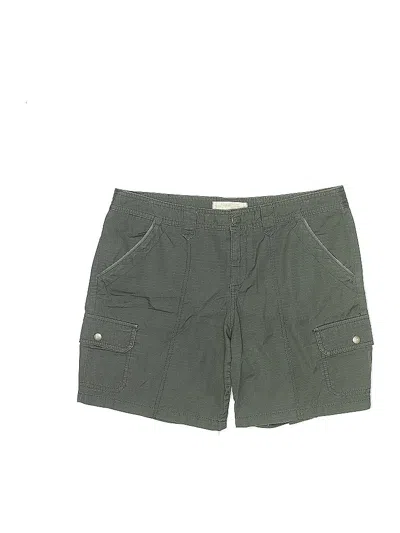Pre-owned Eddie Bauer Cargo Shorts In Green