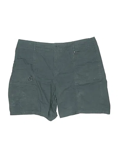 Pre-owned Eddie Bauer Cargo Shorts In Green