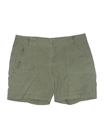 Pre-owned Eddie Bauer Cargo Shorts In Green