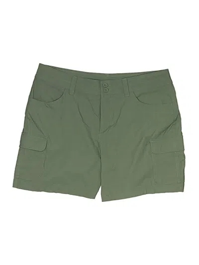 Pre-owned Eddie Bauer Cargo Shorts In Green