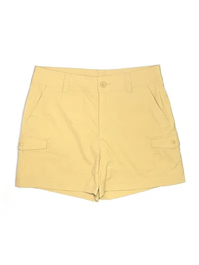 Pre-owned Eddie Bauer Cargo Shorts In Tan