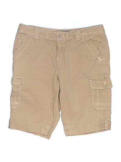 Pre-owned Eddie Bauer Cargo Shorts In Tan