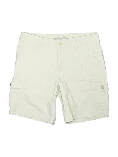 Pre-owned Eddie Bauer Cargo Shorts In White