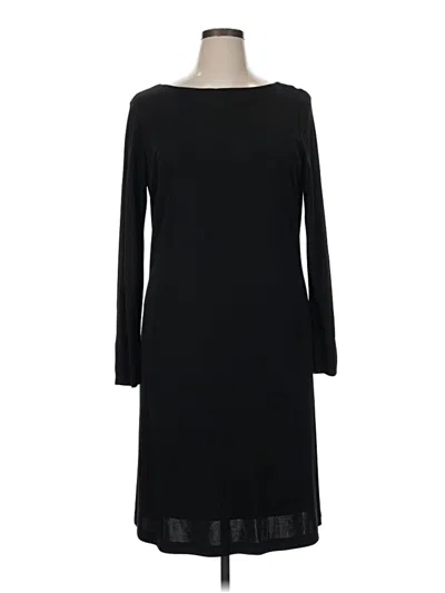 Pre-owned Eddie Bauer Casual Dress In Black