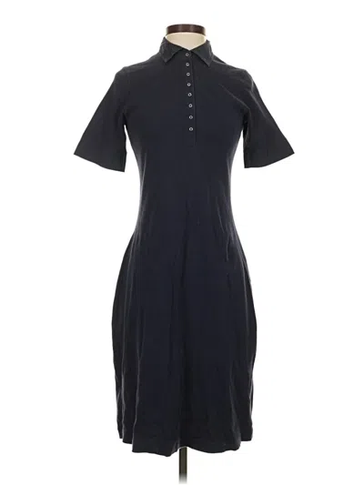 Pre-owned Eddie Bauer Casual Dress In Black