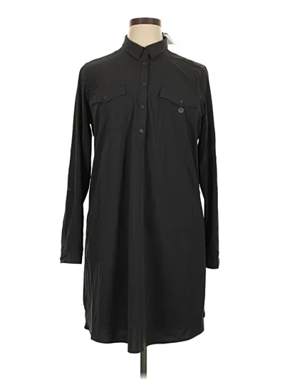 Pre-owned Eddie Bauer Casual Dress In Black
