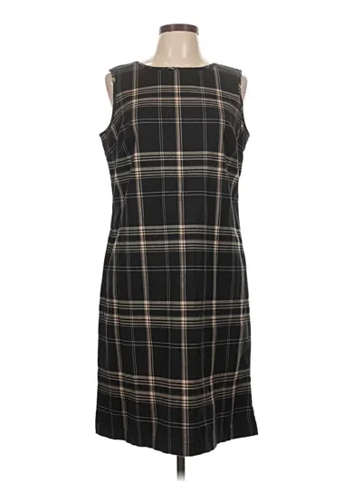 Pre-owned Eddie Bauer Casual Dress In Black