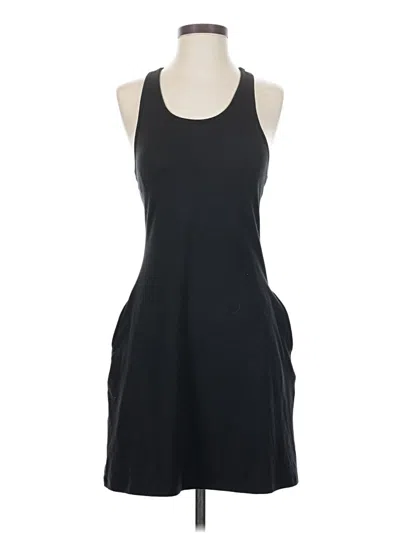 Pre-owned Eddie Bauer Casual Dress In Black