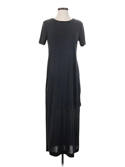 Pre-owned Eddie Bauer Casual Dress In Black