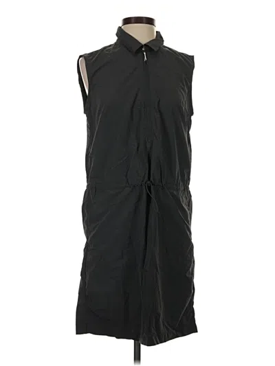 Pre-owned Eddie Bauer Casual Dress In Black