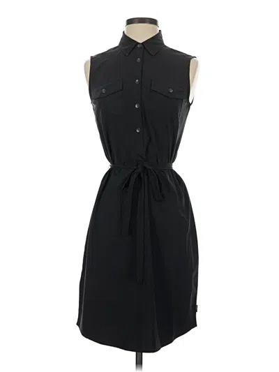 Pre-owned Eddie Bauer Casual Dress In Black